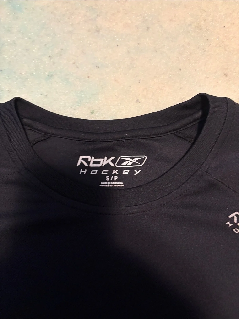 RBK Reebok Hockey Men’s Black Short Sleeve Performance Tee